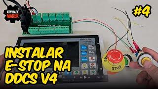 CNC Router - DDCS V4.1 - E-Stop Pause Play e Botões Externos