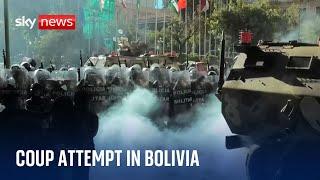 General arrested after leading failed coup in Bolivia