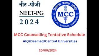 NEET PG 2024 Counselling A Comprehensive Guide to the Schedule and Process