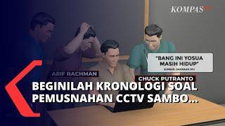 Kronologi Perintah Sambo Musnahkan Rekaman CCTV Pembunuhan Yosua Berikut Selengkapnya