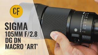 New Sigma 105mm f2.8 DG DN Macro Art lens review Full-frame & APS-C