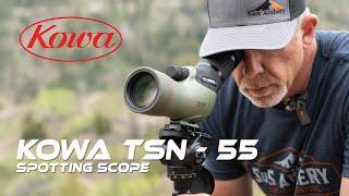 NEW for 2024 Is the new Kowa TSN-55mm the best compact spotting scope?