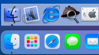 macOS Dock Evolution 10.0 - present