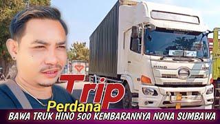 PERDANA KE BALI BAWA TRUK HINO 500 KEMBARANNYA NONA SUMBAWA