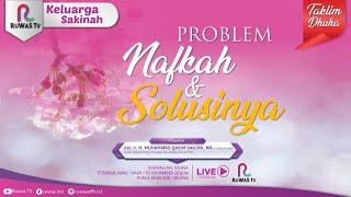 LIVE PROBLEM NAFKAH & SOLUSINYA  Keluarga Sakinah