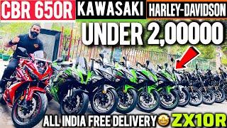 Indias Biggest Used Superbike showroom from all about Bikes unbeatable price for sale Ninja Harley?