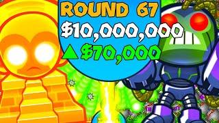 So I went LATEGAME in the FORGOTTEN game mode... $10000000 in BANANZA Bloons TD Battles