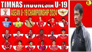 TIMNAS INDONESIA U-19  Daftar 23 Pemain Indonesia di ASEAN Boys Championship U-19 2024