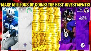 MAKE MILLIONS OF COINS THE BEST INVESTMENTS IN MADDEN 21  MADDEN 21 ULTIMATE TEAM