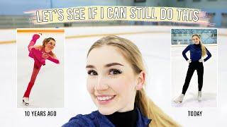FIGURE SKATING FOR THE FIRST TIME IN TEN YEARS  *ex competitive skater*