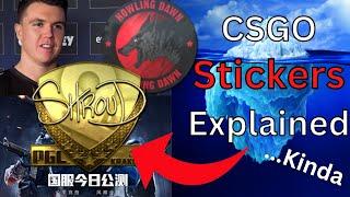 The CSGO Sticker Iceberg Explained... Kinda