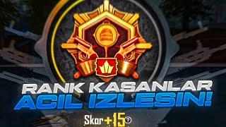 RANK KASANLAR ACİL İZLESİN ÇOK ÖNEMLİ HIZLI BİR ŞEKİLDE FATİH OL PUBG MOBİLE TAKTİKLERİ