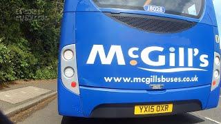 McGills Bus Driver Totally Ignores Cyclist Grahamston Road Paisley 12th May 2022