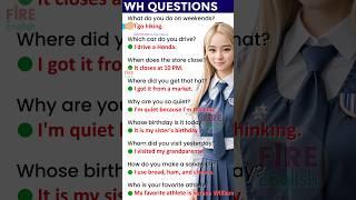 How to speak English fluently? Daily use English question answer practice #englishquestioansanswers