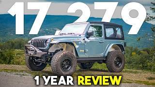 2024 Jeep Wrangler Transformation  1 Year 17279 Mile Review