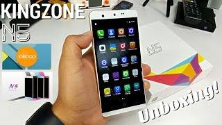 Kingzone N5 - Unboxing - MTK6735 - 2GB16GB - 5.0 IPS HD - Android 5.0 - 2600mAh