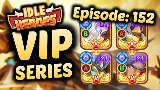 This team is INSANELY FUN  - Episode 152 - The IDLE HEROES VIP Series