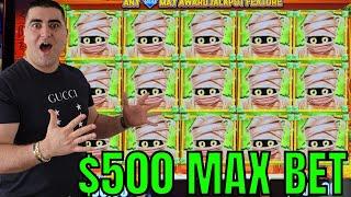 $500 Max Bet LANDS On EPIC JACKPOT On Mu Mommy Slot