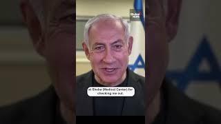 Netanyahu speaks after hospitalized for dehydration “I feel really well”