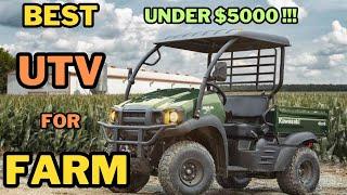 Best UTV For Farm Under $5000  #best #utv #farming