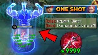 CLINT NEW SEASON LIFESTEAL DAMAGE HACK BUILD MUST TRY hanabi best build 2024