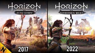 Horizon Forbidden West vs Horizon Zero Dawn  Direct Comparison