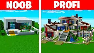 Minecraft NOOB vs PROFI Moderne Villa bauen in Minecraft