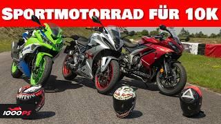 ECHTE Sportmotorräder für 10.000 Euro? Daytona 660 vs. Ninja ZX-4RR vs. GSX-8R