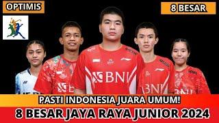 DILUAR NALAR Jadwal Perempat FInal Jaya Raya Junior International Grand Prix 2024