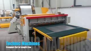 Sheet Metal Cut to Length Machine Line