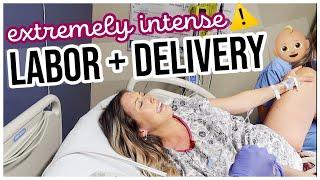 OFFICIAL BIRTH VLOG- RAW + REAL LABOR + DELIVERY OF BABY NATURAL BIRTH @BriannaK