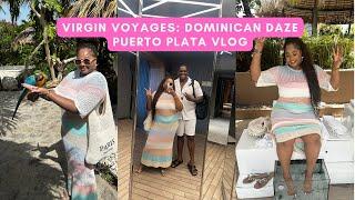 How We Spent Our Day at The Puerto Plata Port w Virgin Voyages️ #cruiselife #blacklove #baecation