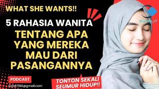 5 RAHASIA TENTANG APA YANG WANITA MAU DARI PRIA ‼️