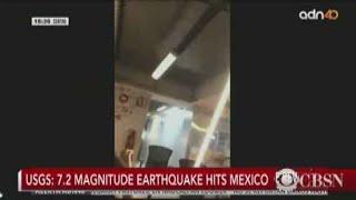 Strong earthquake rocks Mexico