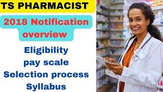 TS PHARMACIST Notification I 2018 TS PHARMACIST  details overview