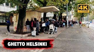 Ghetto Helsinki Walking Tour Alcoholics homeless drug addicts free food