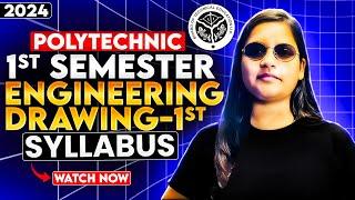 UPBTE SYALLBUS  ENGINEERING DRAWING-IST  POLYTECHNIC 1ST SEMESTER #astechnic #polytechnic