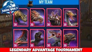 OFF META TEAM at the LEGENDARY ADVANTAGE TOURNAMENT  Jurassic World Alive