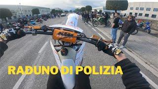 impennate in compagnia della polizia  raduno finito quasi male