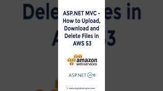 ASP.NET - Upload Download and Delete Files in AWS S3