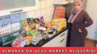 Almanyada Ucuz Market Alışverişi  10 Paket Aldık