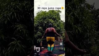 Skipping jump rope #notalkingworkout #kellyvlogsasmr #workout #asmr