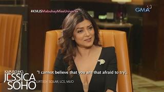 Kapuso Mo Jessica Soho One-on-one interview with Miss Universe 1994 Sushmita Sen