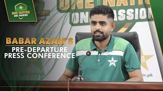 Babar Azams pre-departure press conference  ICC World Cup 2023  PCB  MA2A