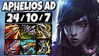 Aphelios vs Jhin ADC  Triple Kill  Patch 14.17 Korea Master 