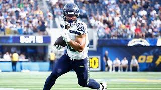 Seattle Seahawks elevate RB George Holani OL McClendon Curtis to roster Patriots go with G Jordan