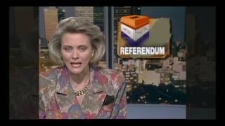 White South Africa votes in 1992 referendum 25 years ago