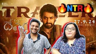 Devara Part 1 Telugu Trailer Reaction  Devara trailer Review  NTR  Saif Ali Khan Janhvi Anirudh