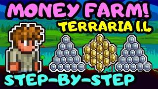 NEW 1.4 MONEY FARM DESIGN Finalised Terraria 1.4 Money Farm Step By Step Semi AFK Money Farm Guide