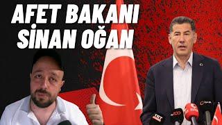 AFET BAKANI SİNAN OĞAN HAYIRLI OLSUN